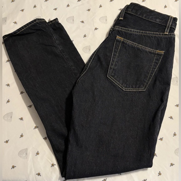 SLVRLAKE Women's High Waisted Straight Jeans - Picture 5 of 5